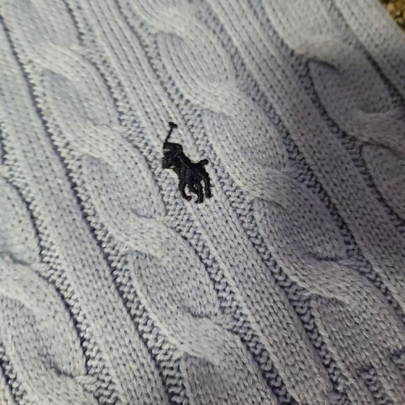 Polo Ralph Lauren Baby Blue Scarf and Beanie Set - Picture 3 of 7